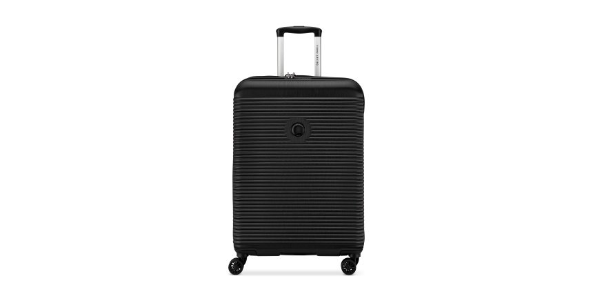 Delsey Freestyle - Valise extensible 66 cm noir