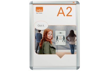 Marco publicitario tamaño A2 Nobo