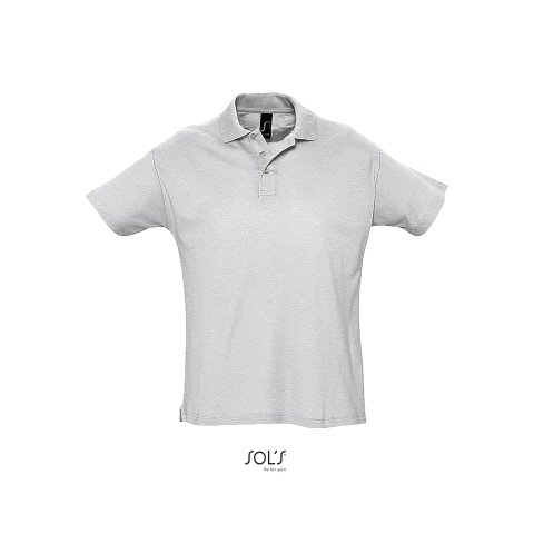 Polo manga corta XL - Gris