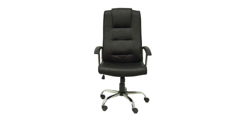 Sillón Guadalimar similpiel negro