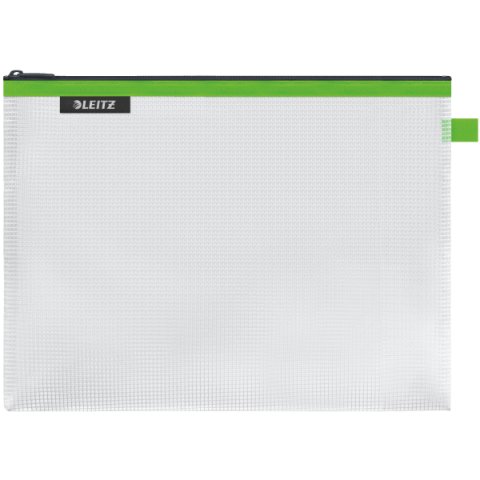 Bolsita de viaje con cremallera resistente al agua Leitz WOW - L - Verde - 0