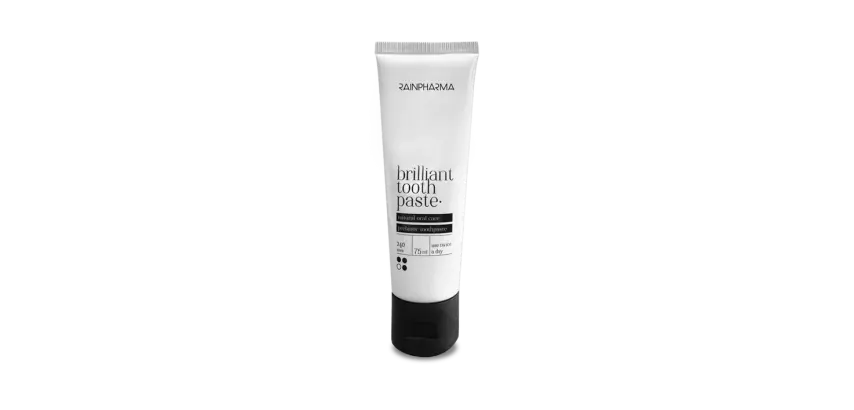 Rainpharma Brilliant Toothpaste (natural toothpaste) Tube 50 ml