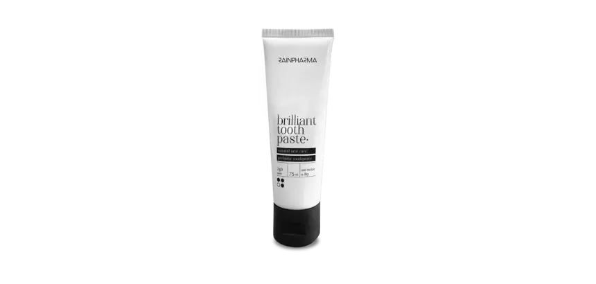 Rainpharma Brilliant Toothpaste (dentifrice naturel) Tube 50 ml