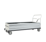 Chariot modulaire 1 dossier 400 kg 1800 x 800 mm