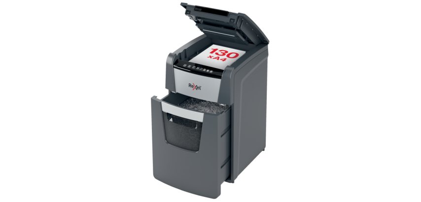 Destructora automática Rexel Optimum AutoFeed 130M de microcorte