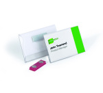 Porte-badge 54x90 mm avec aimant - Boîte de 25