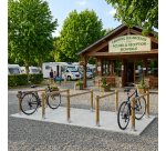 Barrière range vélo en bois Modèle initial