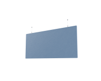 Baffle de plafond acoustique Camille en PET 12 mm- L 140 cm - fixation réglable