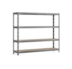 Rayonnage MODULO - Etagère Rack - 4 plateaux