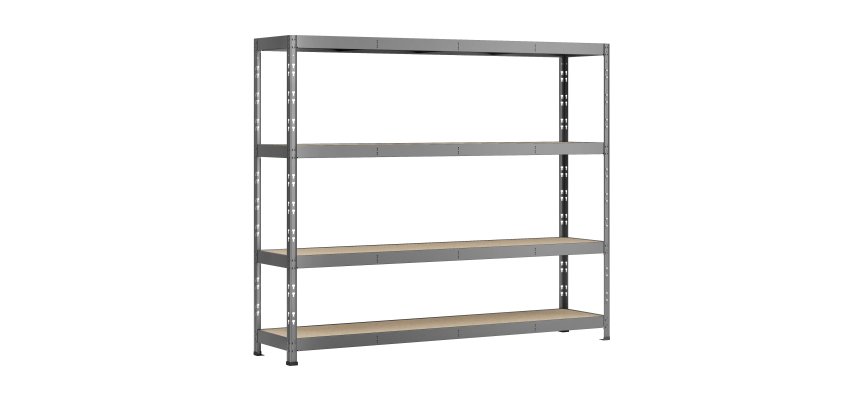 Rayonnage MODULO - Etagère Rack - 4 plateaux