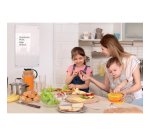 Mini pizarra blanca acrílica transparente Nobo de 600x450 mm montada en la pared