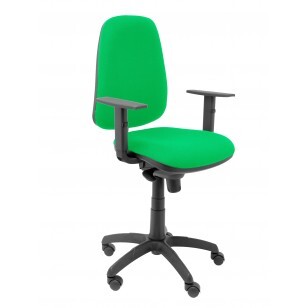 Tarancón tapizada brazos regulables - Verde claro