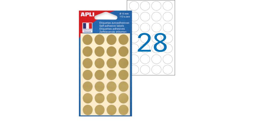 Pastille de signalisation, diamètre: 15 mm