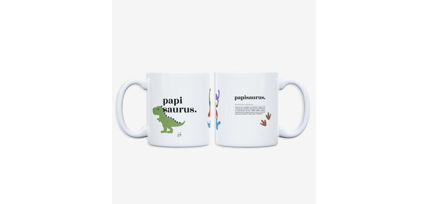 Taza "Papisaurus" 350ml, cerámica 

