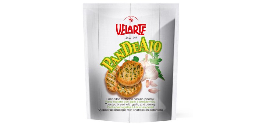Pan de ajo  Velarte 160g - Paquete de12 unidades