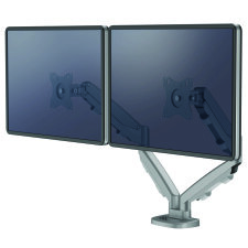 Brazo para monitor doble Eppa™ Plateado Fellowes