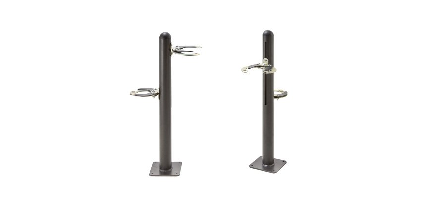 Poteau range 2 trottinettes