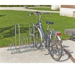 Râtelier 3 vélos avec 2 arceaux pour antivol