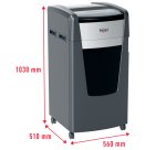Rexel Momentum Extra XP520+ Destructora de papel de micro corte sin atascos