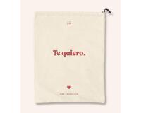 Bolsa tela regalo "Te quiero"