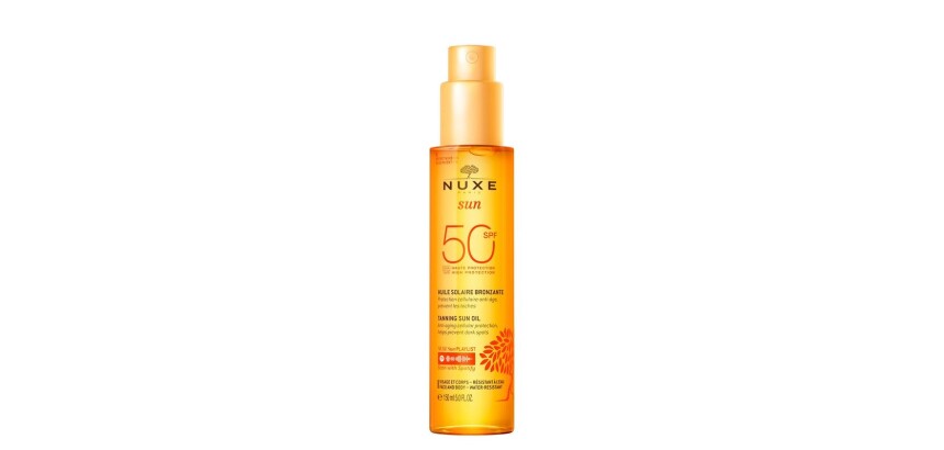 Nuxe sun tanning oil SPF 50 spray 150 ml