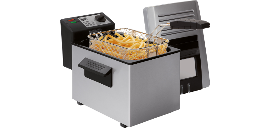 Friteuse FRITEL A103  - couvercle filtrant avec fenêtre