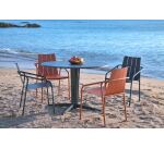 Table ronde OUDON en aluminium