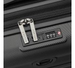 DELSEY Air Armour - Valise cabine extensible 55 cm noir