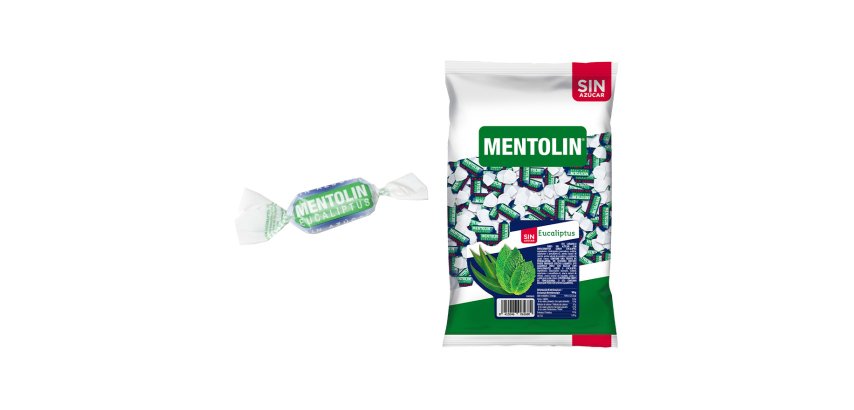 Caramelos Mentolin Sin Azúcar Eucaliptus - Bolsa de 1 kg