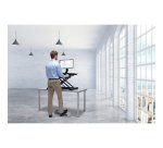 Reposapiés Kensington oscilante Rocking, gris
