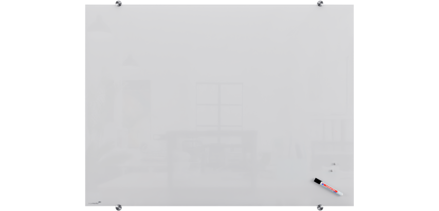 Legamaster tableau en verre 90x120cm blanc