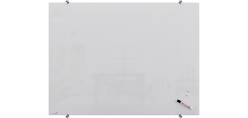 Legamaster tableau en verre 90x120cm blanc