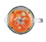 DOMO Blender avec bol en verre de 1,75 L - Inox - 1400 W