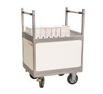 Chariot niveau constant polypropylène 200 kg 800 x 600 mm