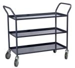 Servante 200kg 3 plateaux tôle 935x435 mm