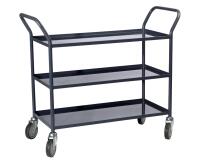 Servante 200kg 3 plateaux tôle 935x435 mm