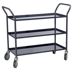 Servante 200kg 3 plateaux tôle 935x435 mm