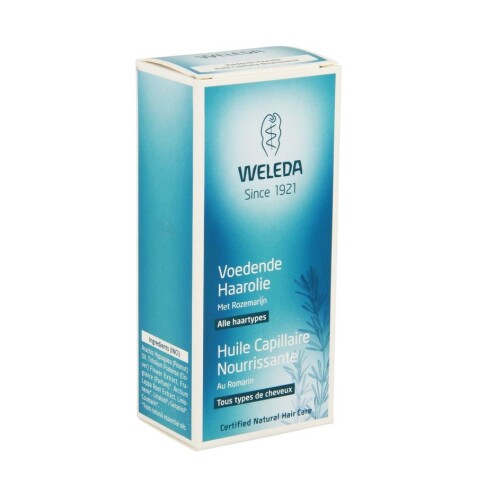 Weleda Huile Capillaire Nourrissante au Romarin 50 ml