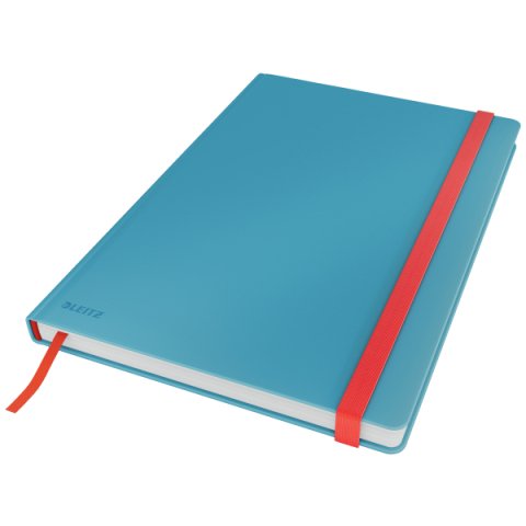 Cuaderno Leitz Cosy Touch con rayas con tapa dura - 100 - Rayas - Azul