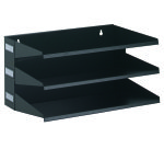 Trieur horizontal 3 compartiments DURABLE - noir