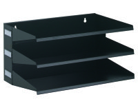Trieur horizontal 3 compartiments DURABLE - noir