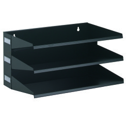 Trieur horizontal 3 compartiments DURABLE - noir