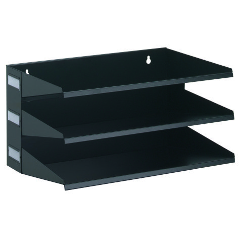 Trieur horizontal 3 compartiments DURABLE - noir