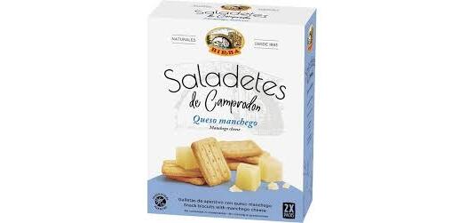 Galletas Birba Saladetes queso Manchego 150g