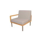 Module pour canapé de jardin KALLYSTA - avec un accoudoir droite ou gauche