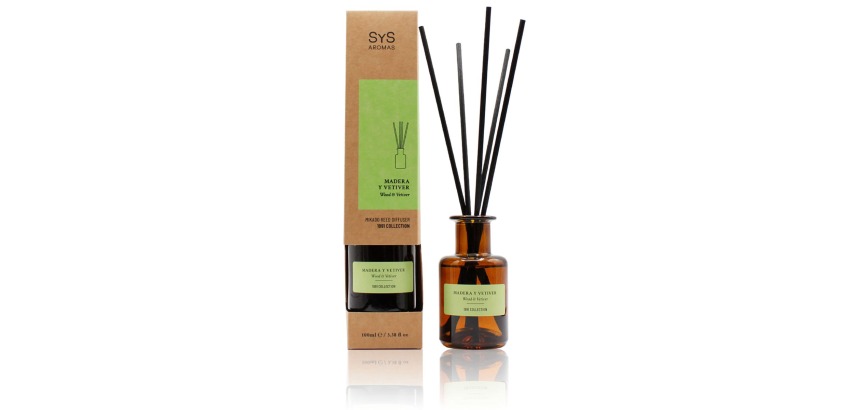 Ambientador Mikado Madera y Vetiver 100ml 1991 SYS