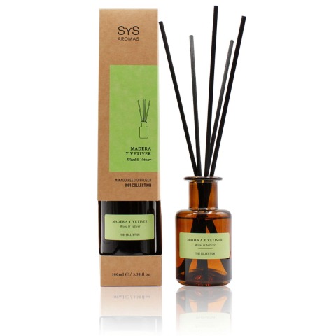 Ambientador Mikado Madera y Vetiver 100ml 1991 SYS