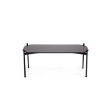 Table basse Meet 50 x 75 cm pied noir