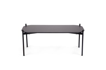 Table basse Meet 50 x 75 cm pied noir