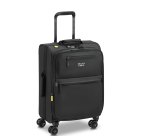 Maubert 2.0 valise cabine extensible 4 doubles roues 55 cm noir